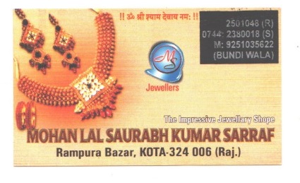 MOHAN LAL SAURABH KUMAR SARAF